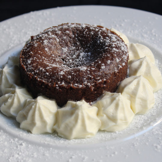 Coeur coulant au chocolat