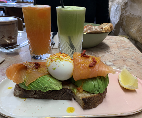 Café Foufou, brunch parisien