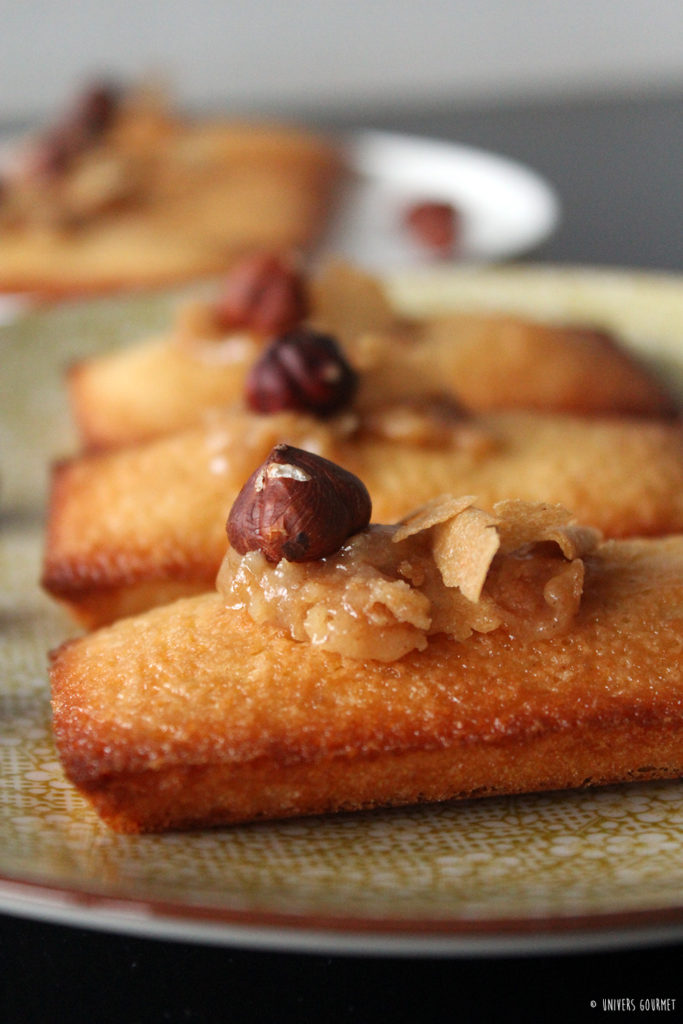 Financiers Noisettes - Univers Gourmet